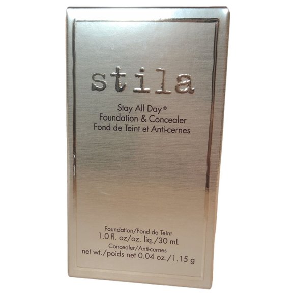 Stila Stay All Day Foundation & Concealer - #15 Espresso 1 oz NEW SEALED - Picture 3 of 7